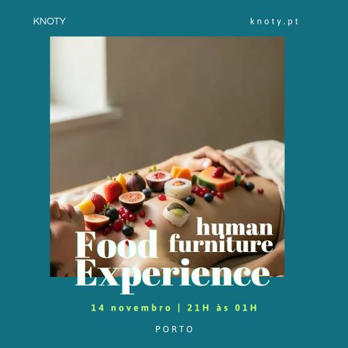Playful Night Food Experience Human Furniture | 14 novembro