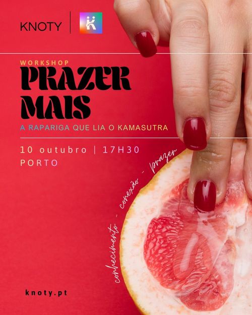 Workshop Prazer Mais, com A Rapariga que Lia o Kamasutra
