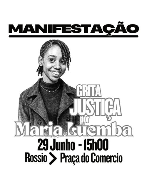 Manifestação Um grito de justiça pela Maria