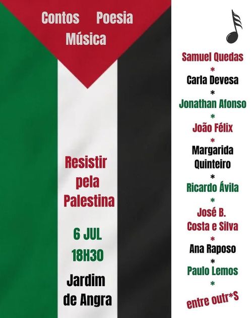 Encontro ´Resistir pela Palestina`