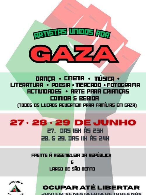 ARTISTAS UNIDOS POR GAZA