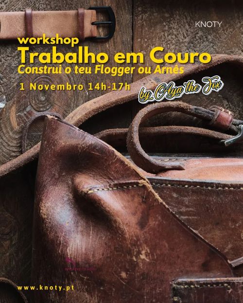 Workshop "Trabalho em Couro" com AyatheFox | Porto | 1 Nov
