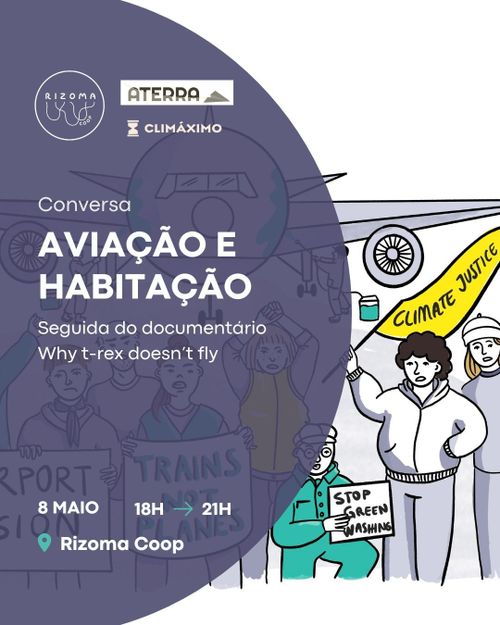 Conversa sobre “Aviação e Habitação” - seguida do documentário "Why T-rex doesn’t fly"