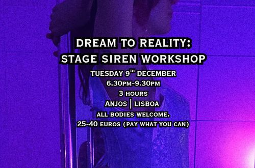 Dream to Reality: Stage Siren Workshop