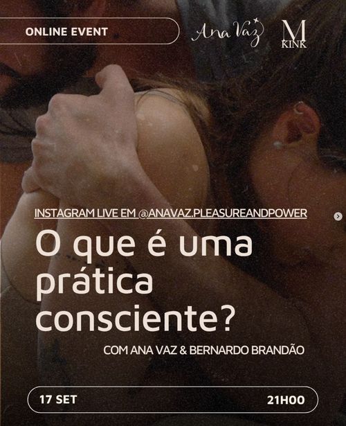INSTAGRAM LIVE! O que é uma prática consciente?