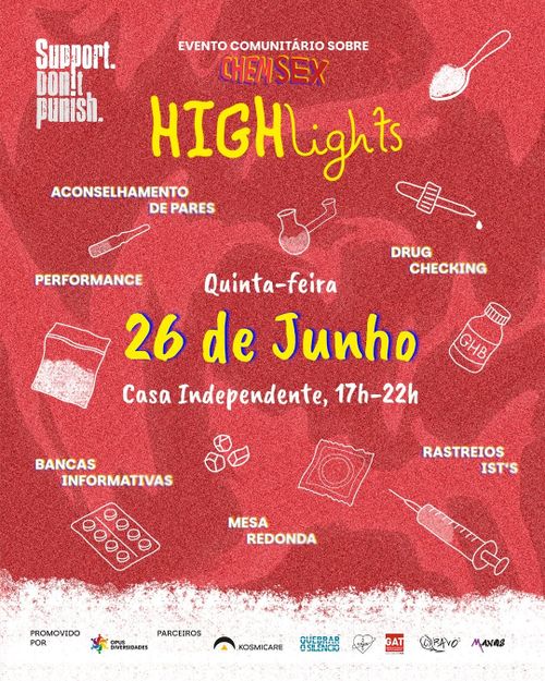 Evento Comunitário sobre ChemSex