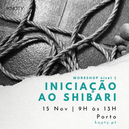 Workshop de Iniciação ao Shibari, nível 1