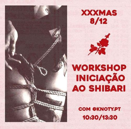 Workshop de iniciação ao Shibari