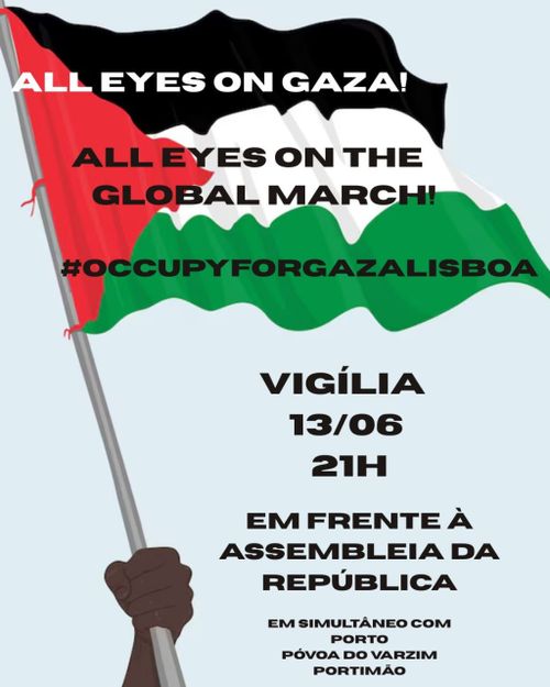 Vigília - All Eyes on the Global March to Gaza